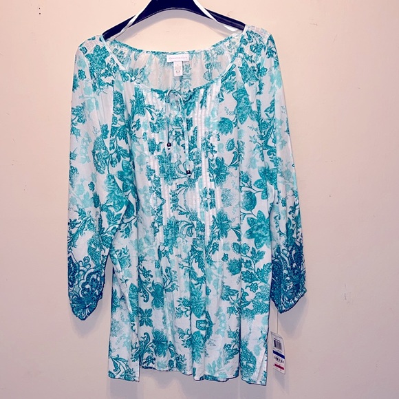 Charter Club Tunic Top Size XL - Picture 1 of 6